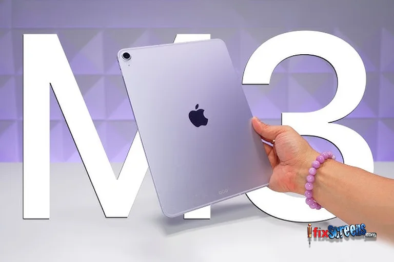 Infographic detailing the features and investment value of the iPad Air M3 model.