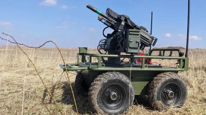 The ShaBlya remote-controlled turret system which can be operated via the Steam Deck.
