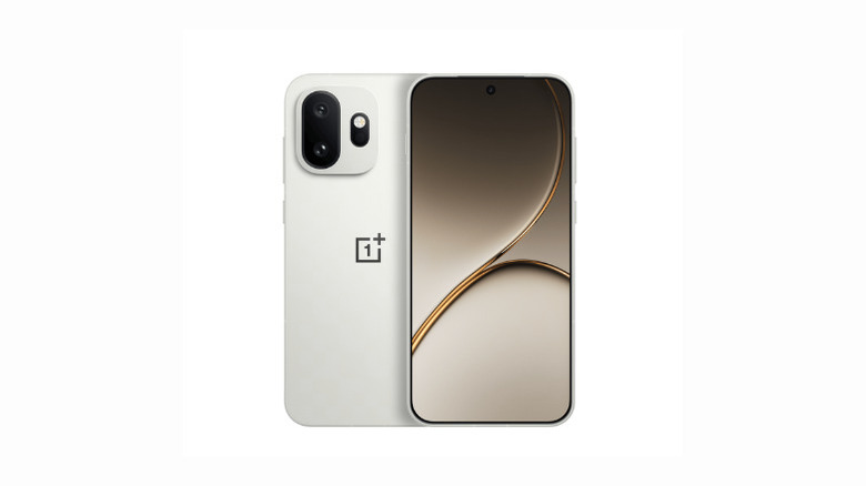 Product render of the OnePlus 15T smartphone.
