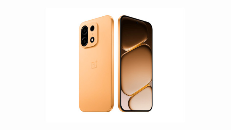 Front and rear view of the high-brightness OnePlus Turbo 6X Pro.