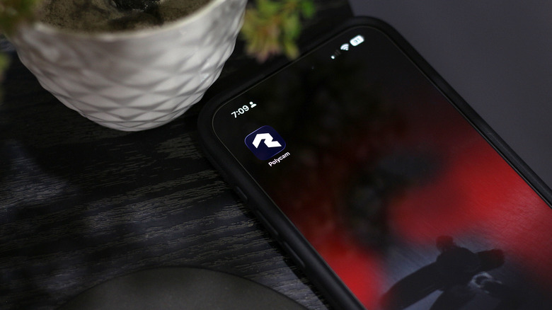The Polycam application icon displayed on an iOS home screen.