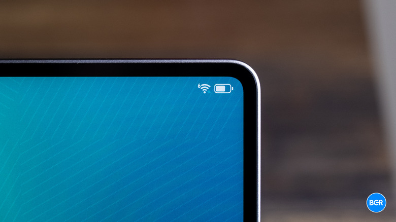 Close-up of the Honor MagicPad4 screen showing minimal bezels and crisp UI elements.