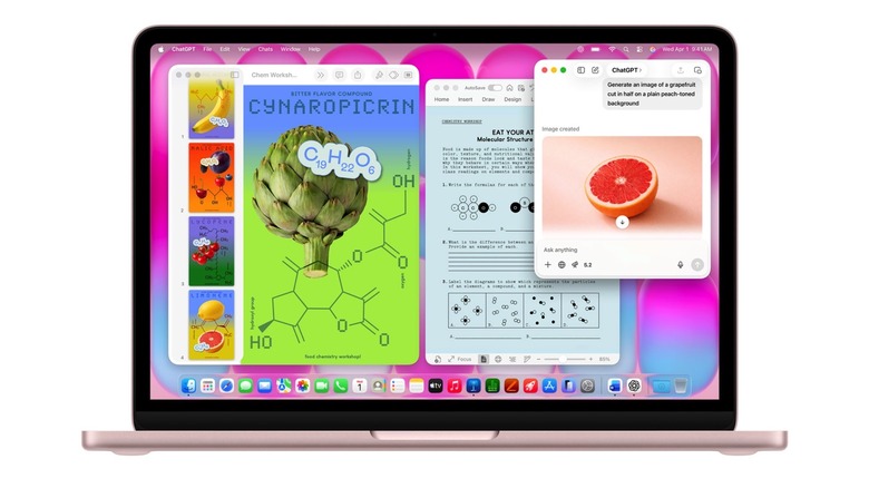 A person using a MacBook Neo to run localized AI software tools.