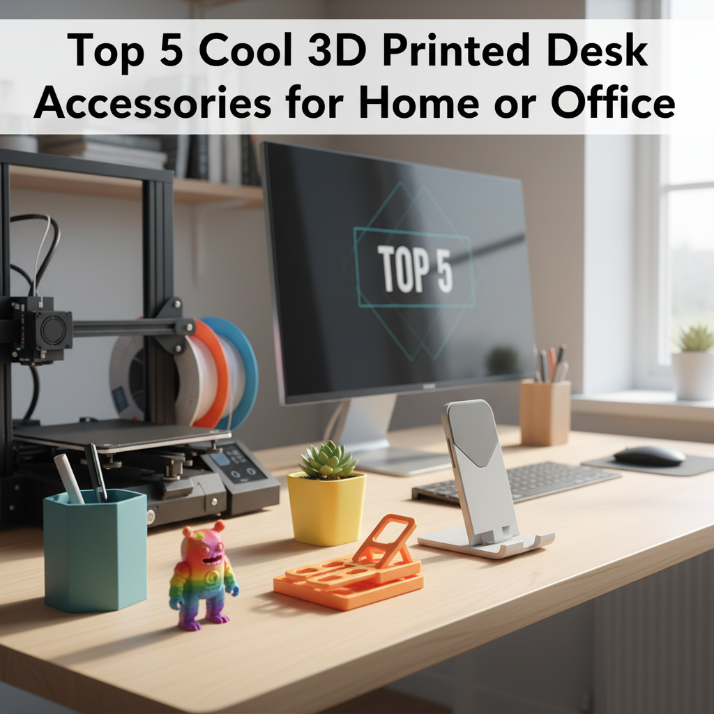 5 Best 3D Printed Desk Organizers to Declutter Now