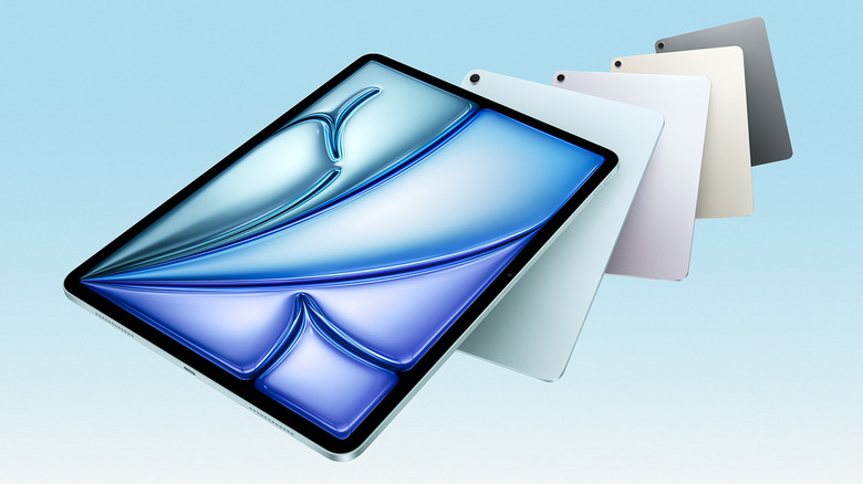Official product render of the iPad Air M3.