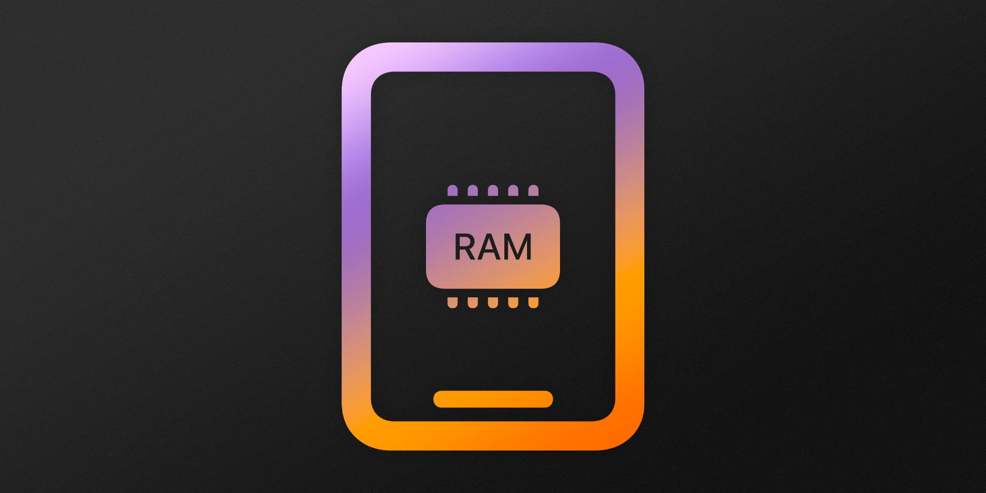 A comparison chart showing the RAM capacity increase to 12GB for the new iPad Air.