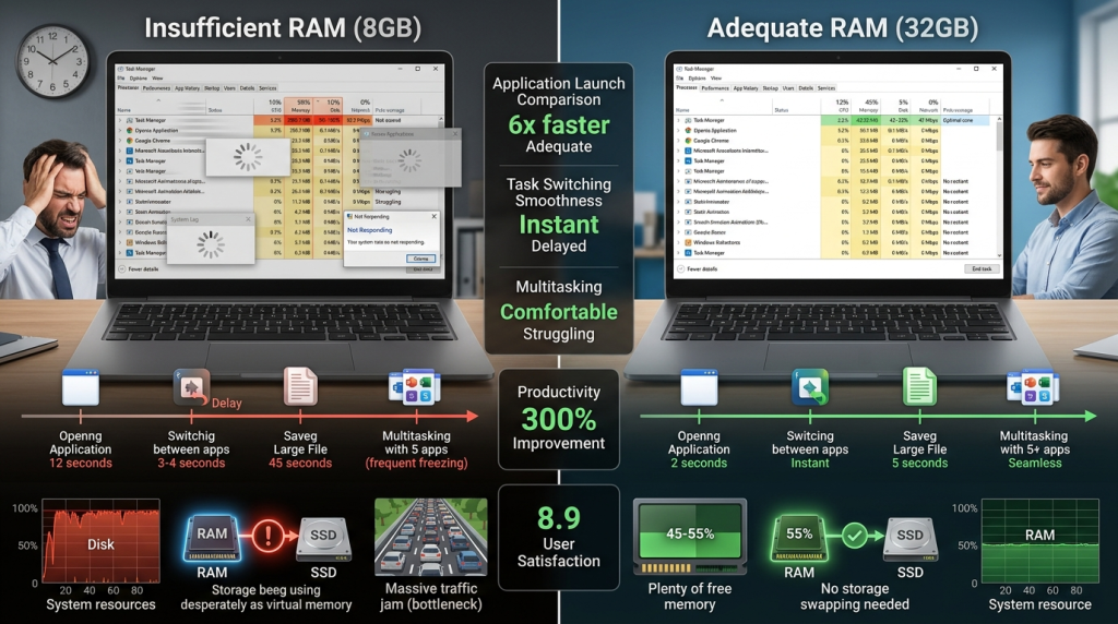 2026 Laptop RAM Requirements: Why 16GB is Now Essential