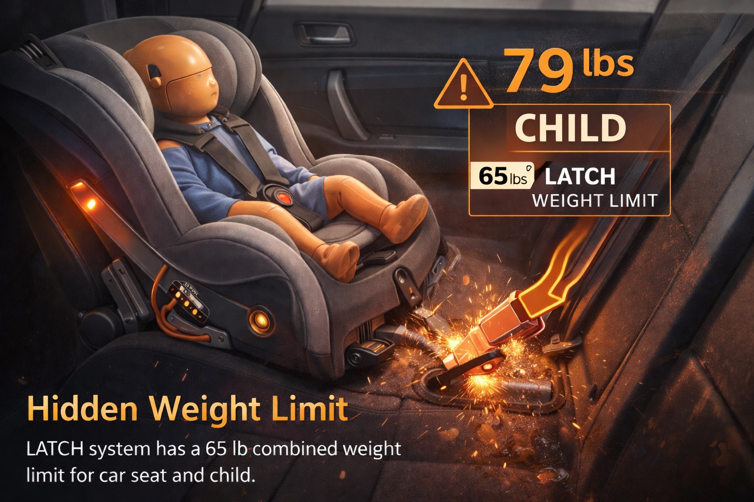 LATCH Weight Limits: When to Switch to a Seat Belt