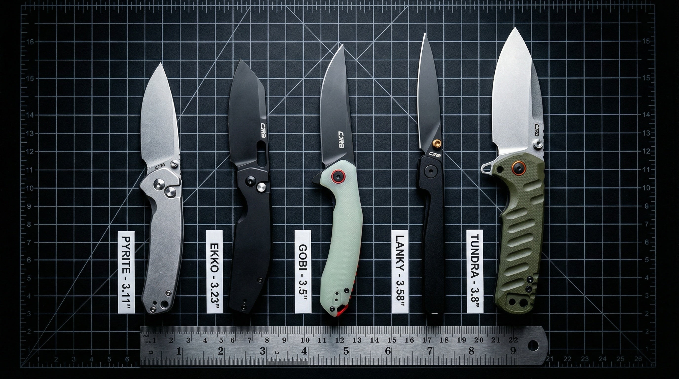 A comparison chart listing the top 5 budget everyday carry knives for 2026 including prices and key features.
