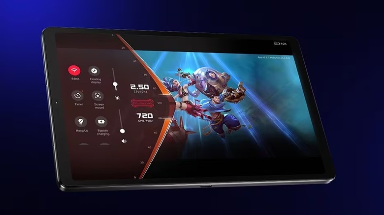 Landscape view of the Lenovo Legion Tab Gen 3.