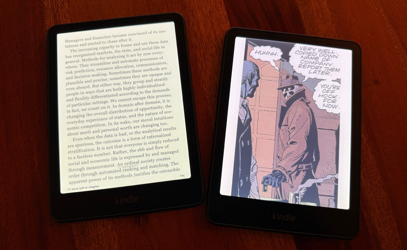 Kindle Paperwhite vs Colorsoft: Every New Spec Tested