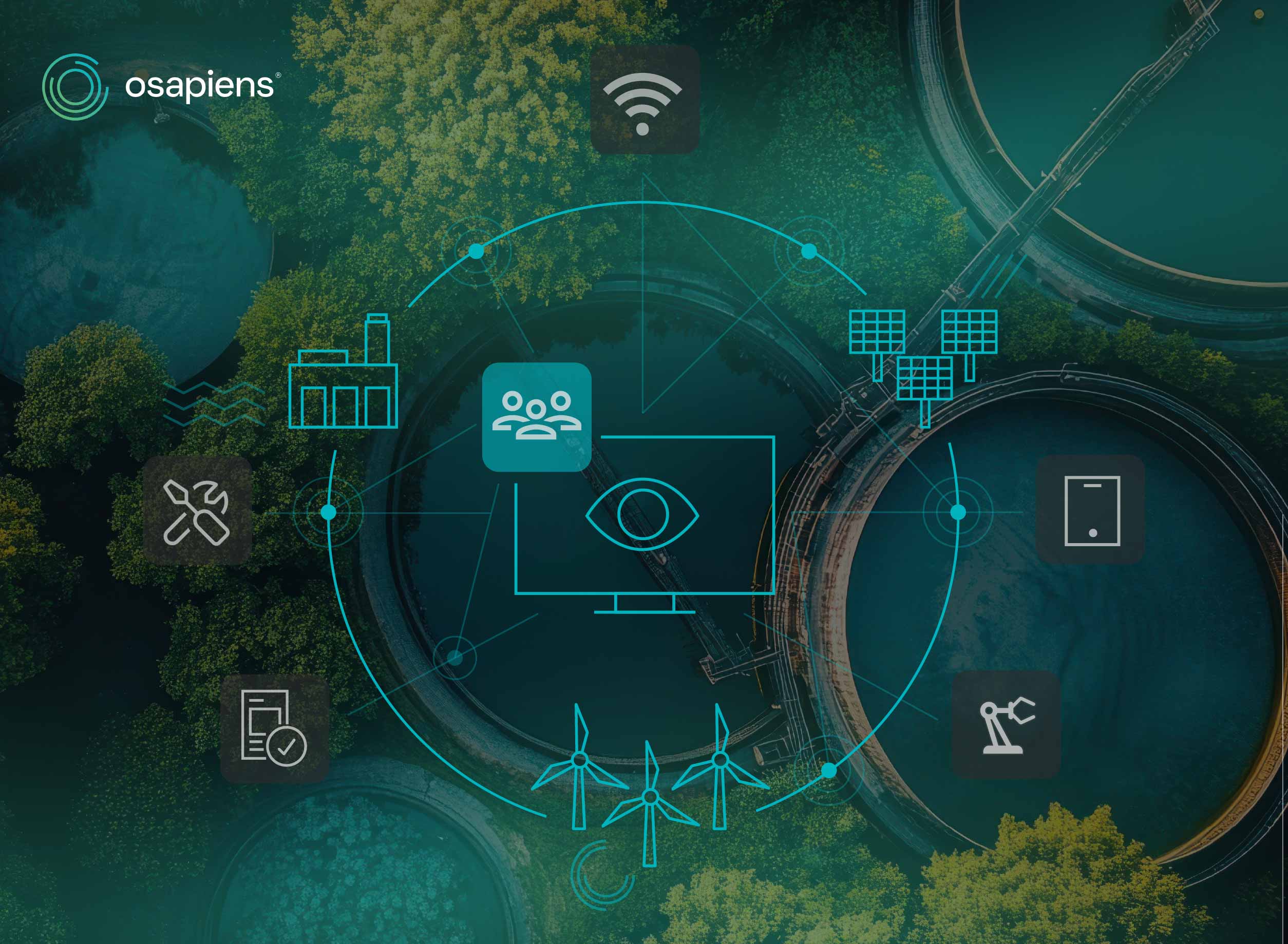 A modern digital dashboard representing technical asset management and maintenance tracking.
