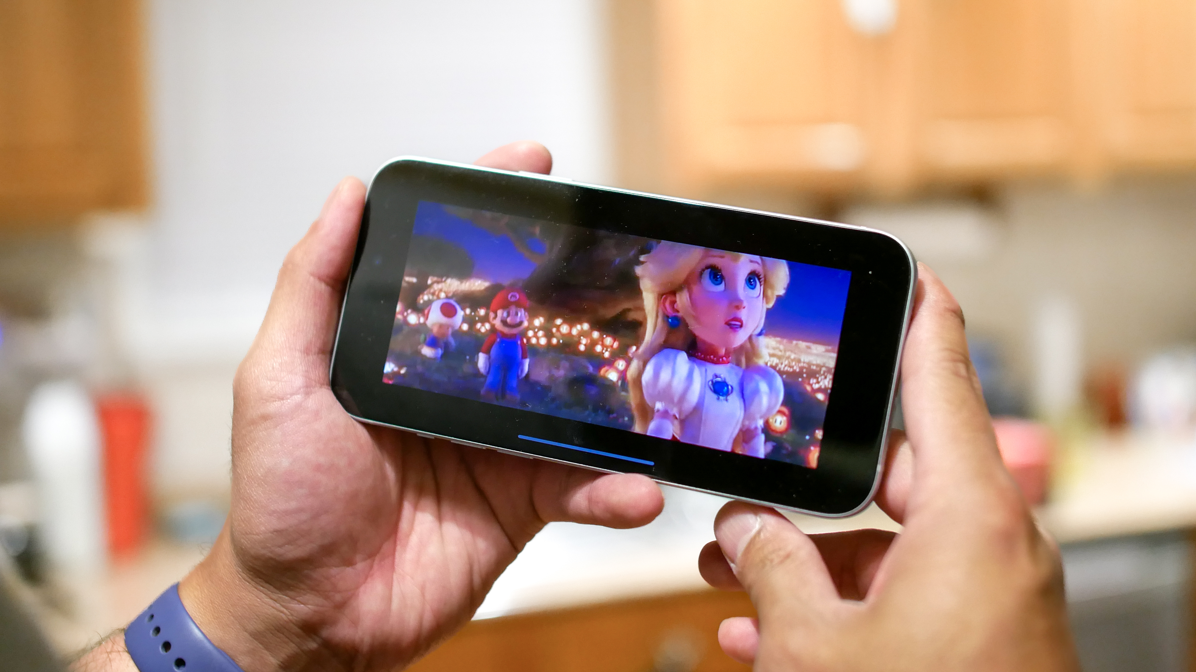 Gaming on the iPhone 15 Plus powered by A16 Bionic